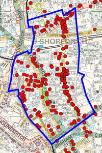 Proposed Brick Lane Area Saturation Zone